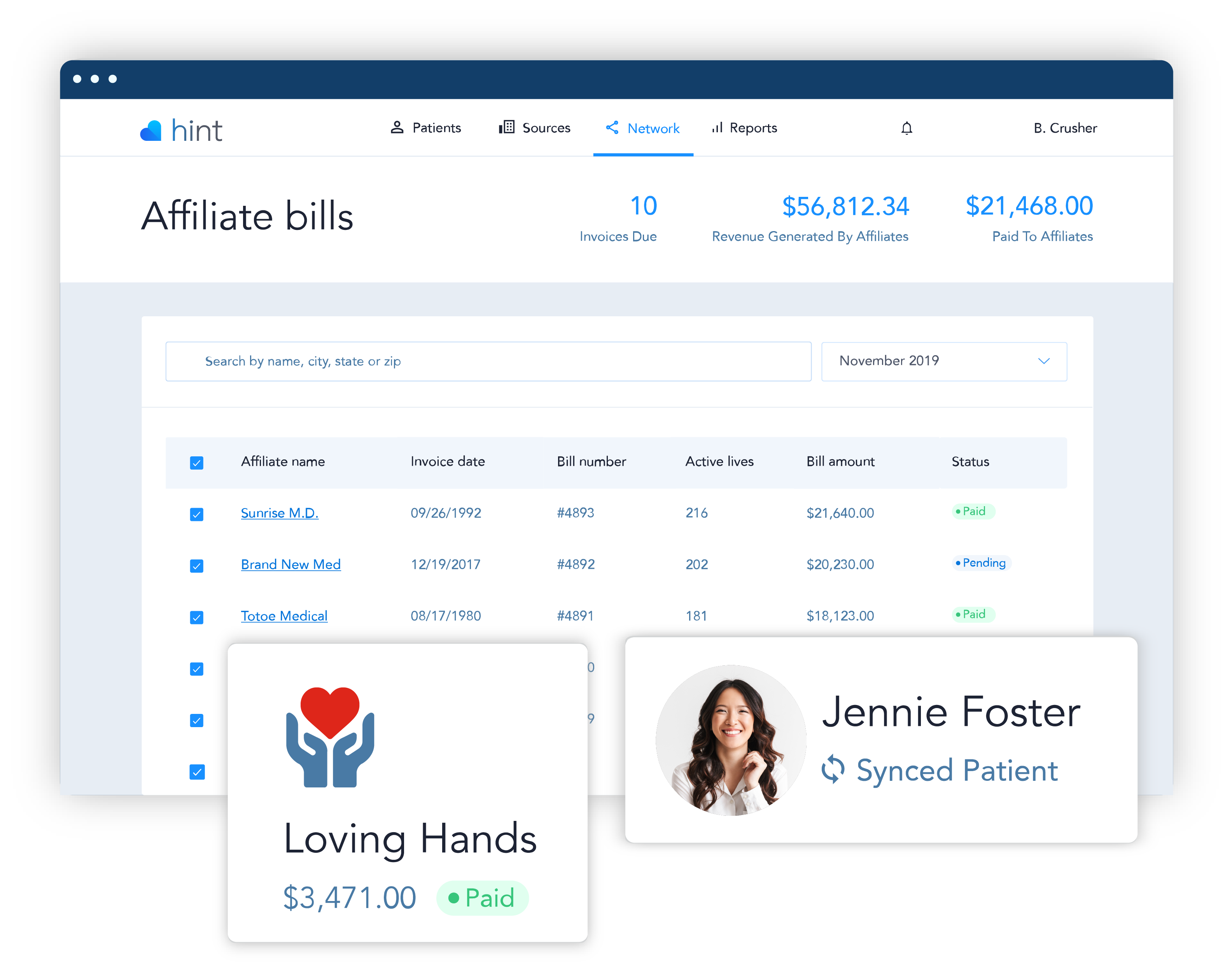 affiliate-network-infrastructure